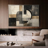Abstract 644 Canvas Art 60 x 40 cm / Stretched on hidden frame