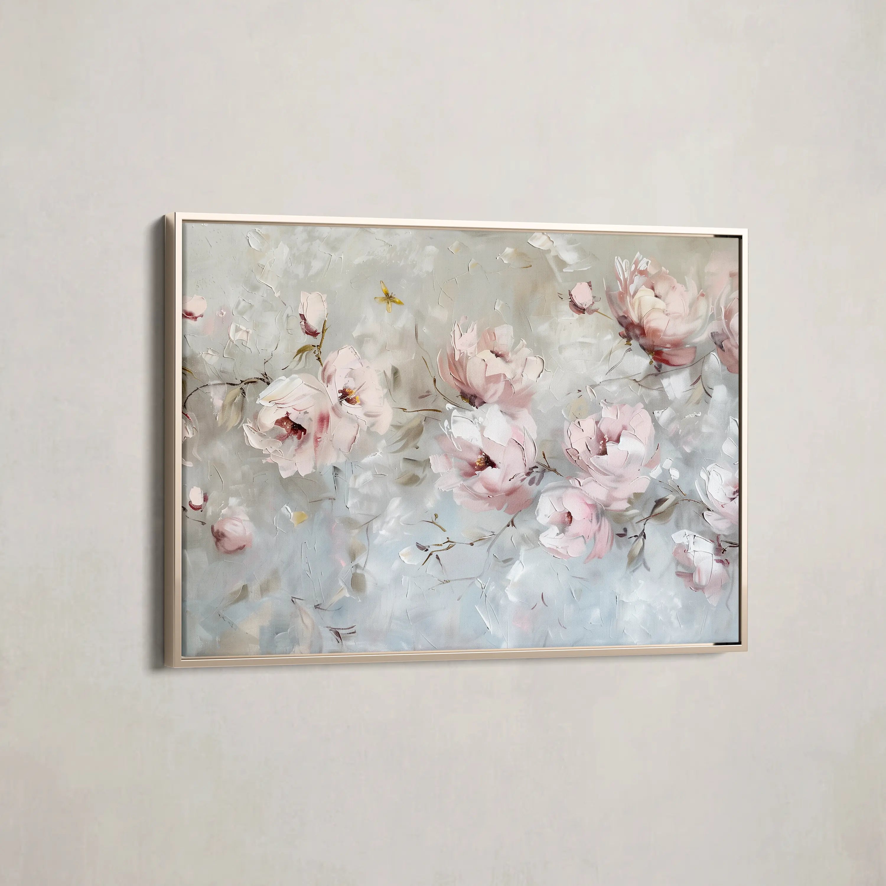 Floral Canvas Wall Art WAD644-F 90 x 60 cm / Stretched on hidden frame