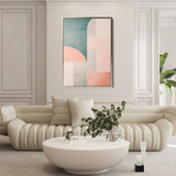 Abstract 645 Canvas Art 60 x 40 cm / Stretched on hidden frame