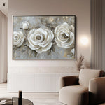 Floral Canvas Wall Art WAD647-F 90 x 60 cm / Stretched on hidden frame