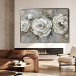 Floral Canvas Wall Art WAD647-F 90 x 60 cm / Stretched on hidden frame