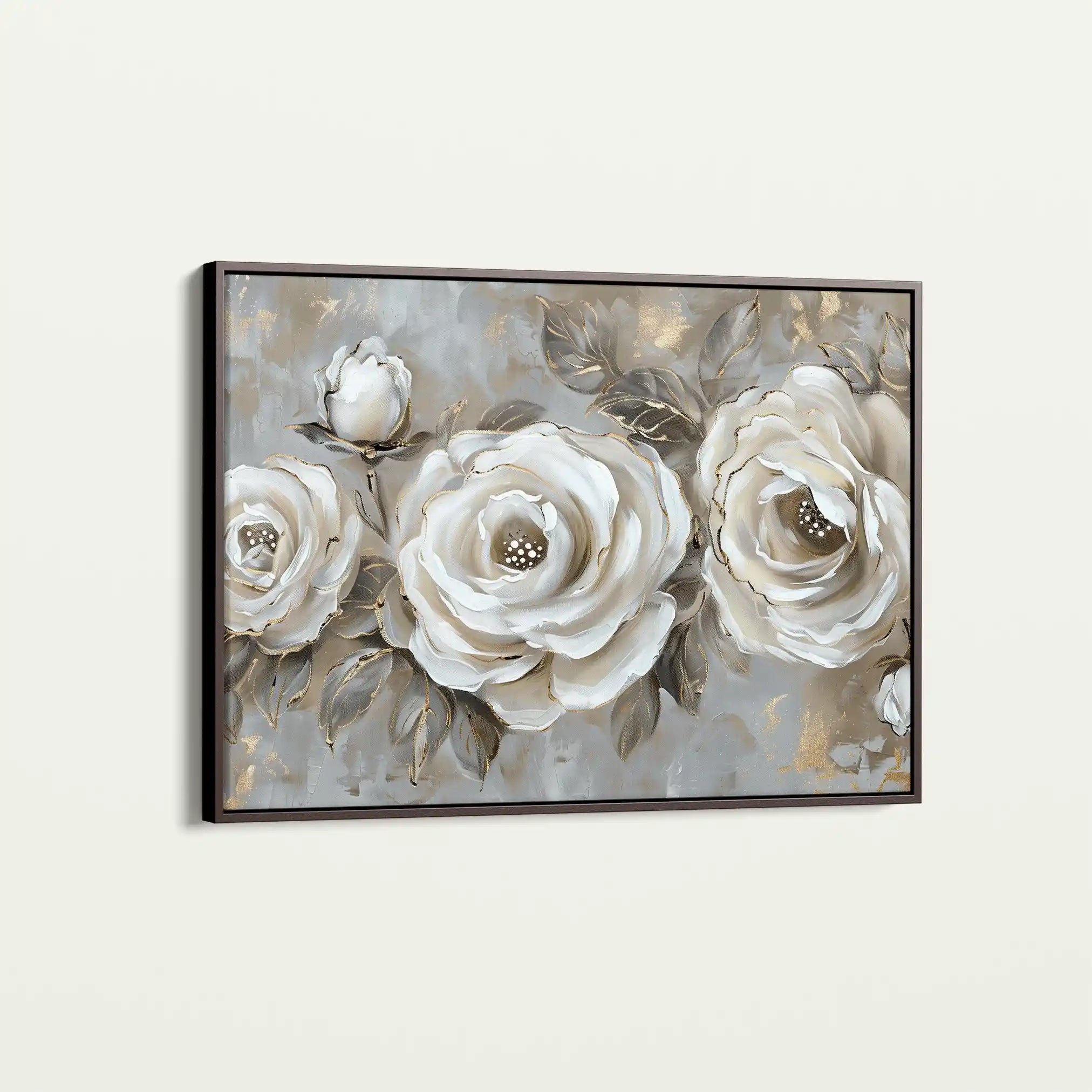 Floral Canvas Wall Art WAD647-F 90 x 60 cm / Stretched on hidden frame