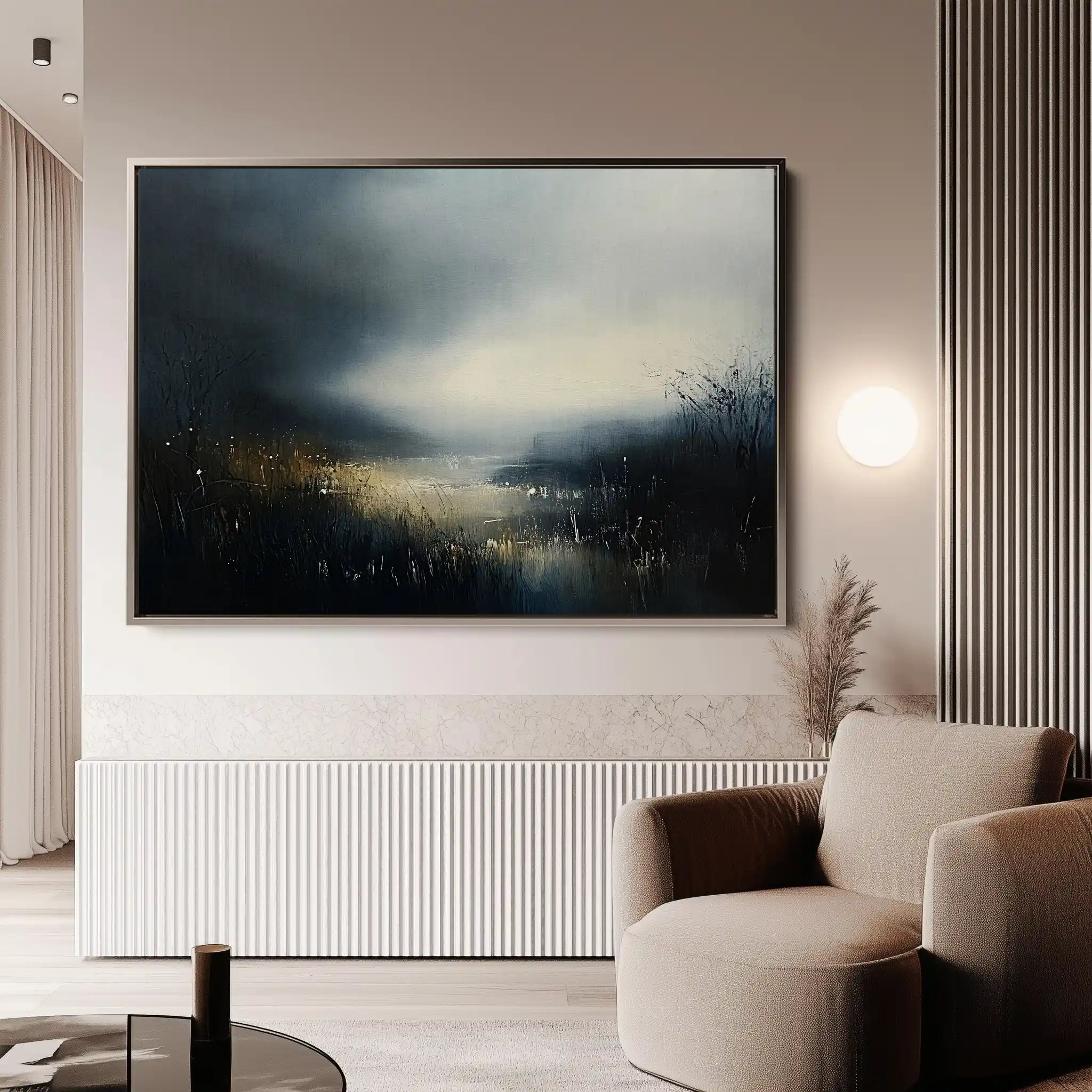 Abstract 649 Canvas Art 60 x 40 cm / Stretched on hidden frame