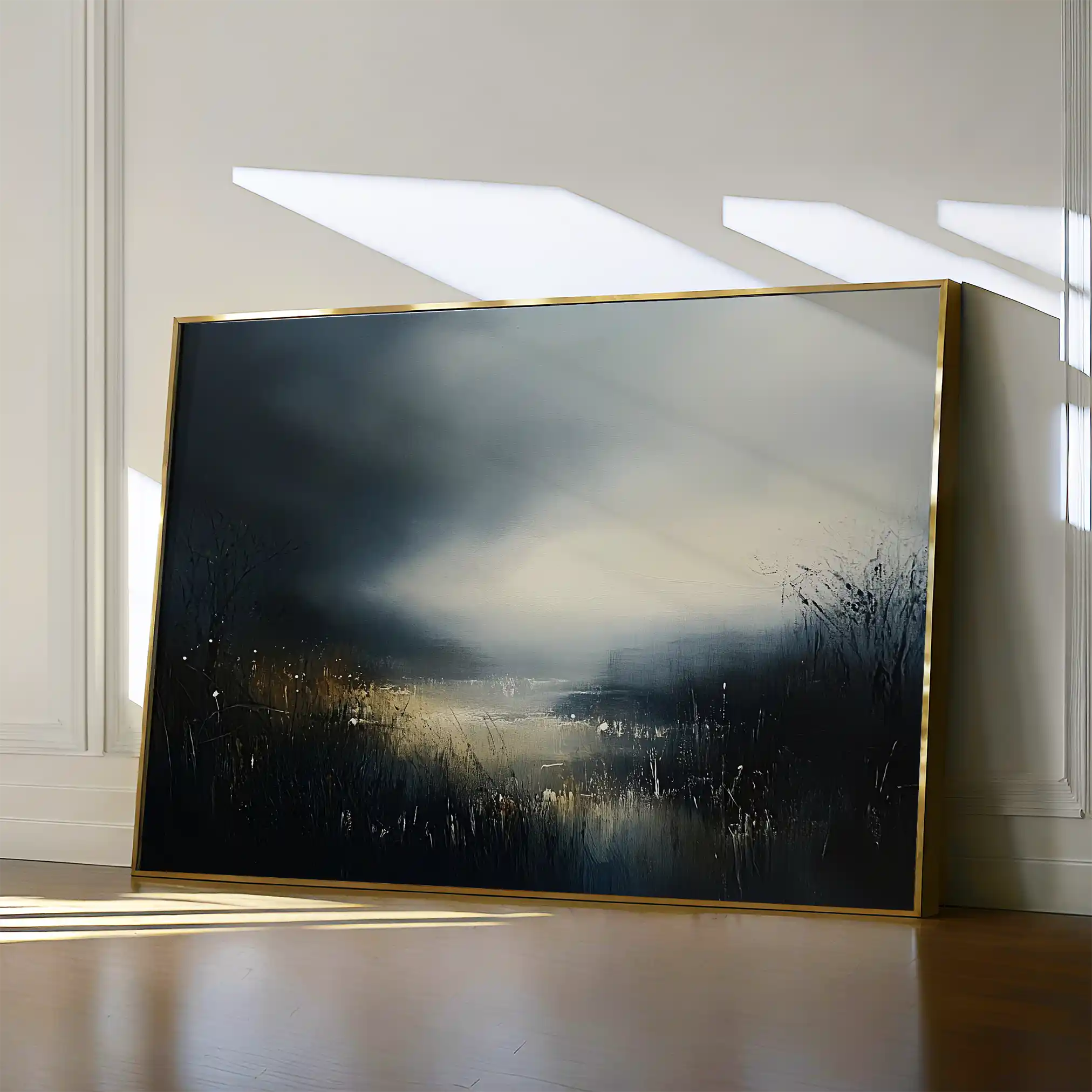 Abstract 649 Canvas Art 60 x 40 cm / Stretched on hidden frame