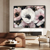 Floral Canvas Wall Art WAD649-F 90 x 60 cm / Stretched on hidden frame