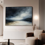 Abstract 650 Canvas Art 60 x 40 cm / Stretched on hidden frame