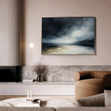 Abstract 650 Canvas Art 60 x 40 cm / Stretched on hidden frame