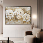Floral Canvas Wall Art WAD650-F 90 x 60 cm / Stretched on hidden frame