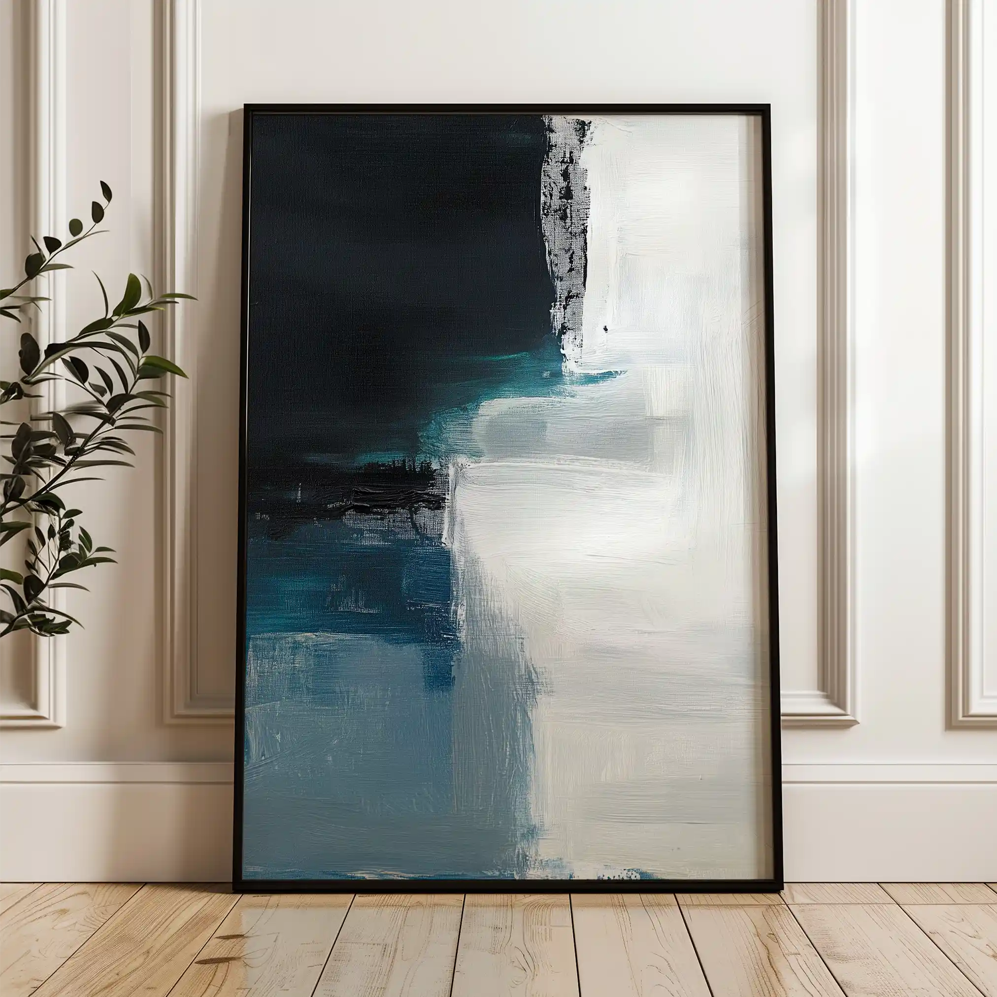 Abstract 653 Canvas Art 60 x 40 cm / Stretched on hidden frame