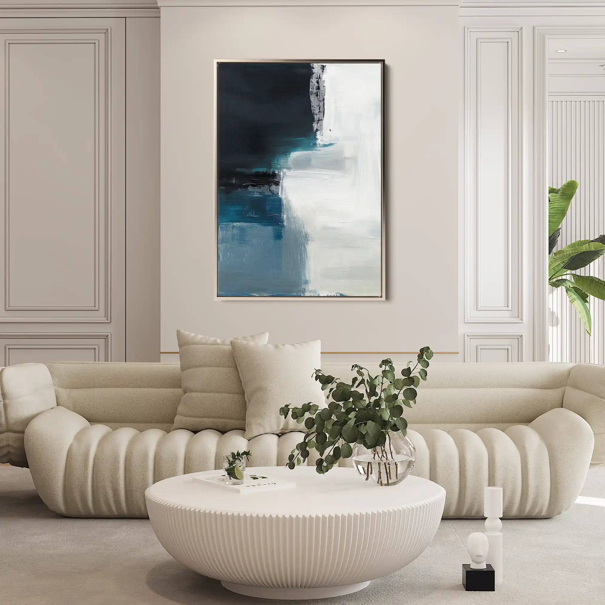 Abstract 653 Canvas Art 60 x 40 cm / Stretched on hidden frame