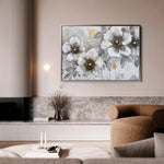 Floral Canvas Wall Art WAD653-F 90 x 60 cm / Stretched on hidden frame