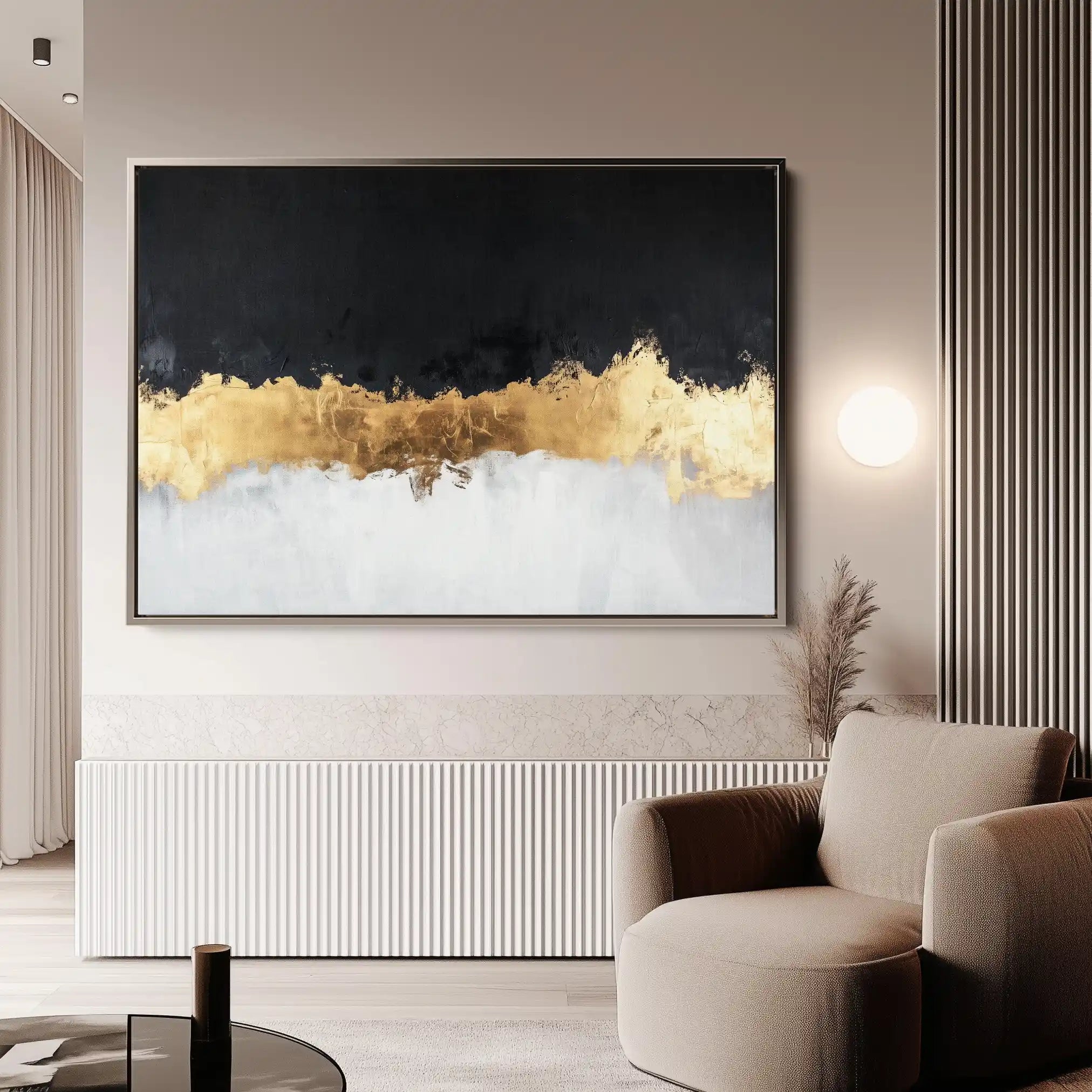 Abstract 654 Canvas Art 60 x 40 cm / Stretched on hidden frame