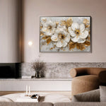 Floral Canvas Wall Art WAD654-F 90 x 60 cm / Stretched on hidden frame