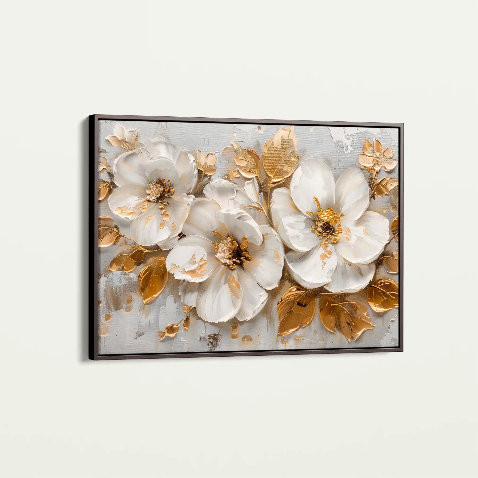 Floral Canvas Wall Art WAD654-F 90 x 60 cm / Stretched on hidden frame