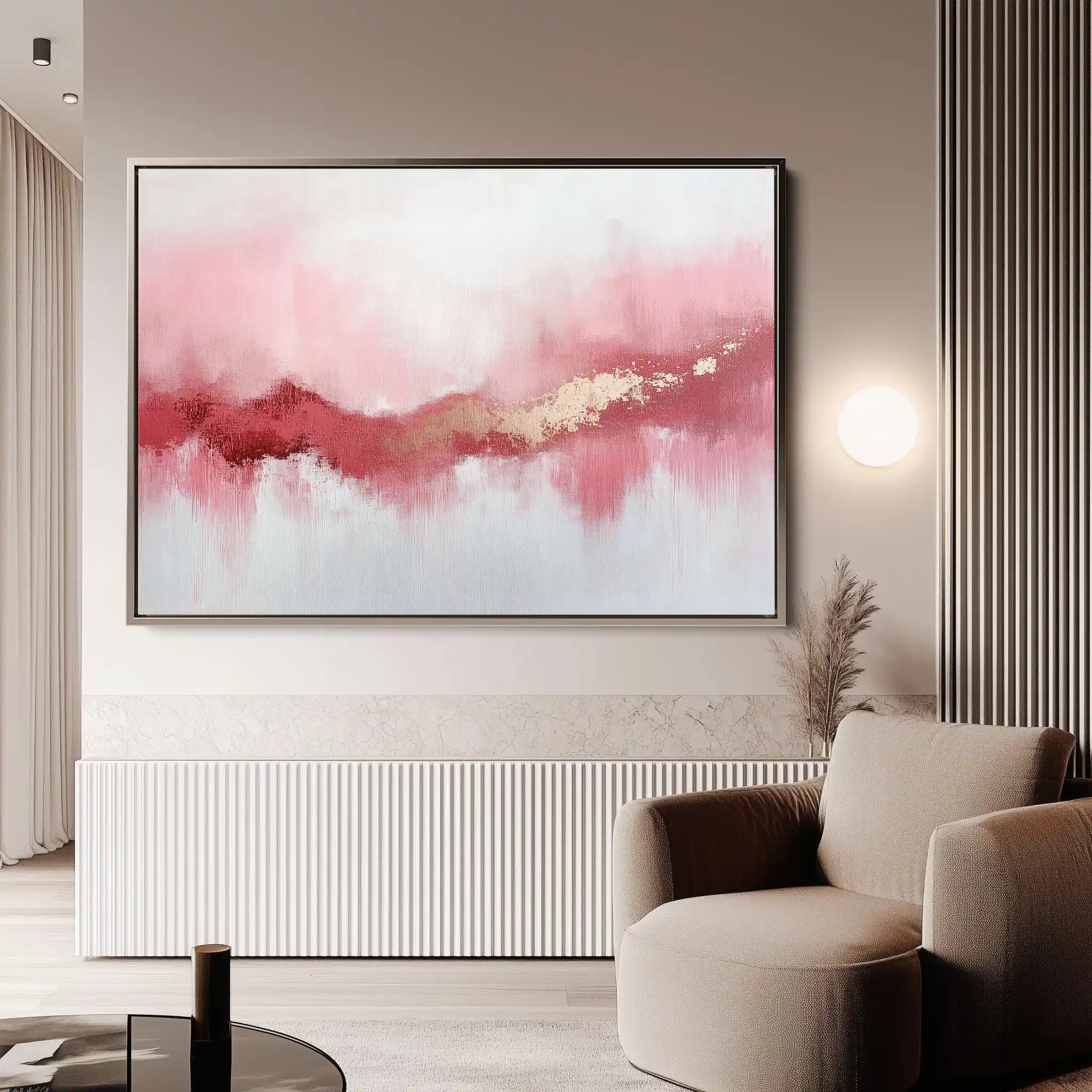 Abstract 655 Canvas Art 60 x 40 cm / Stretched on hidden frame