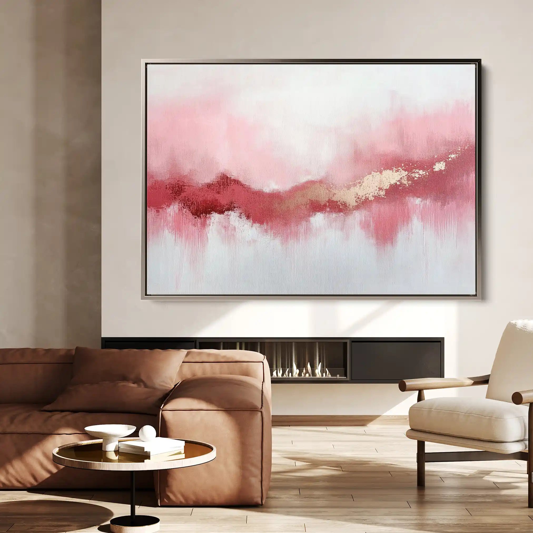 Abstract 655 Canvas Art 60 x 40 cm / Stretched on hidden frame