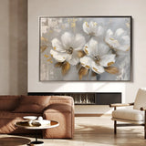 Floral Canvas Wall Art WAD655-F 90 x 60 cm / Stretched on hidden frame