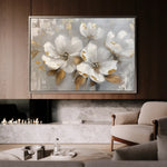 Floral Canvas Wall Art WAD655-F 90 x 60 cm / Stretched on hidden frame