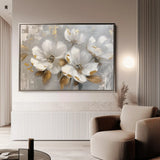 Floral Canvas Wall Art WAD655-F 90 x 60 cm / Stretched on hidden frame