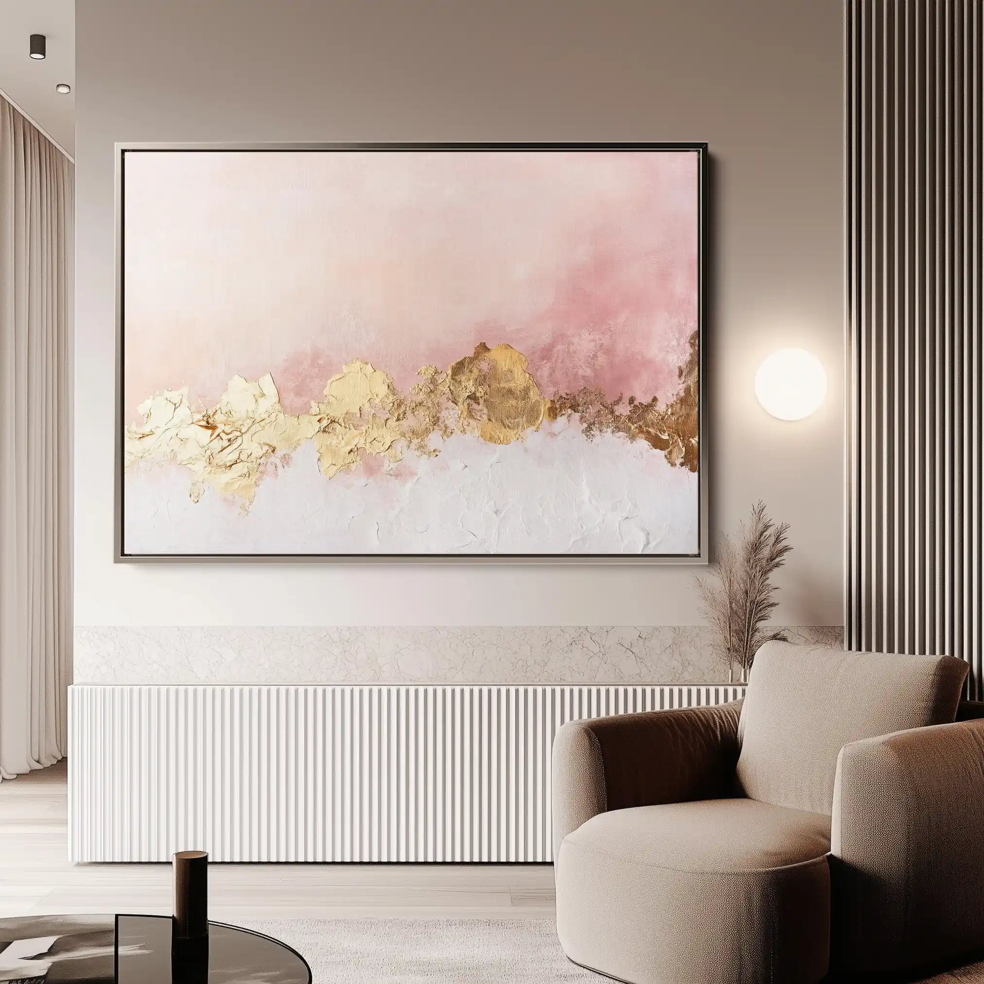 Abstract 656 Canvas Art 60 x 40 cm / Stretched on hidden frame