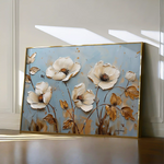 Floral Canvas Wall Art WAD656-F 90 x 60 cm / Stretched on hidden frame