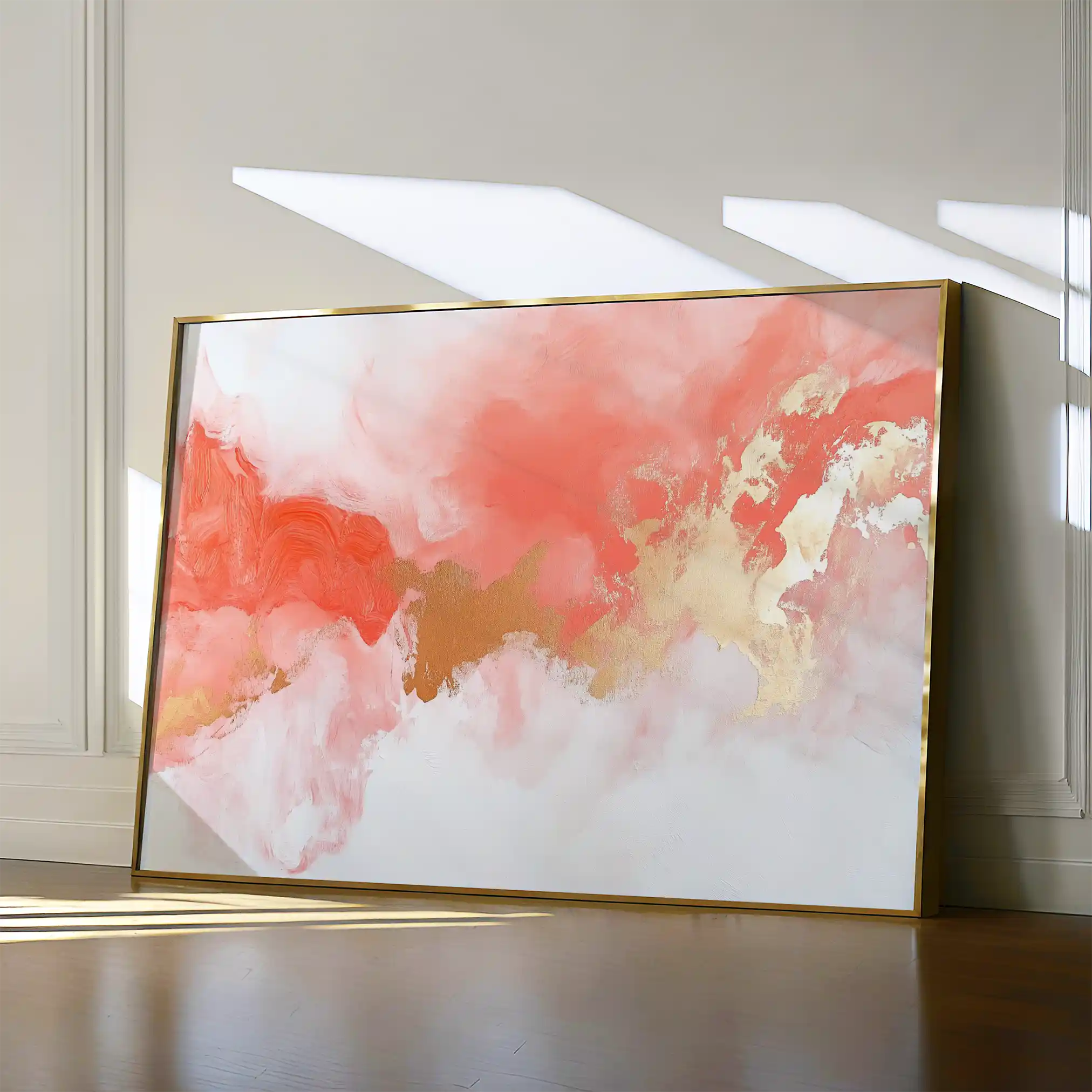 Abstract 658 Canvas Art 60 x 40 cm / Stretched on hidden frame