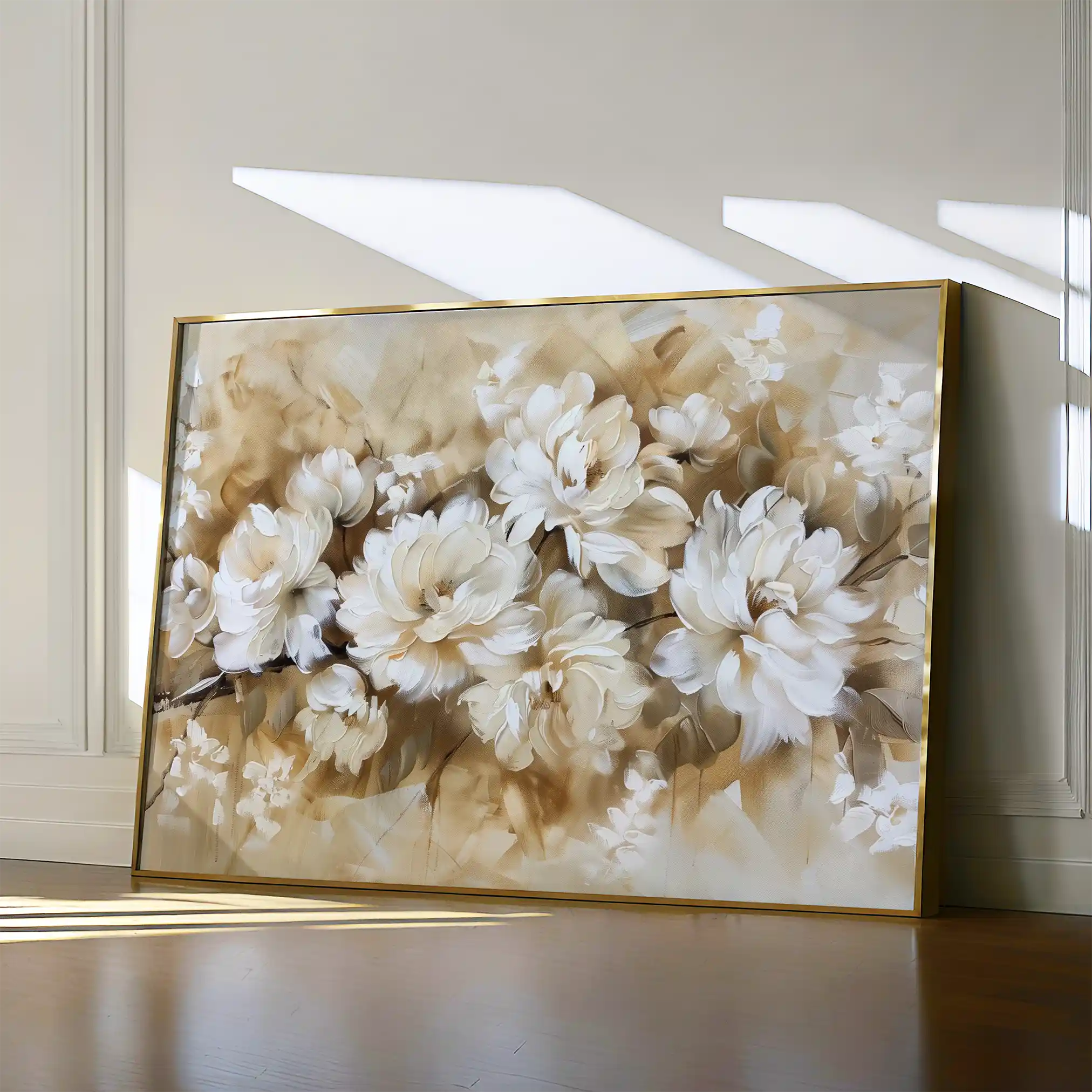 Floral Canvas Wall Art WAD658-F 90 x 60 cm / Stretched on hidden frame