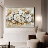 Floral Canvas Wall Art WAD658-F 90 x 60 cm / Stretched on hidden frame