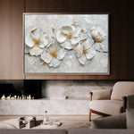 Floral Canvas Wall Art WAD659-F 90 x 60 cm / Stretched on hidden frame