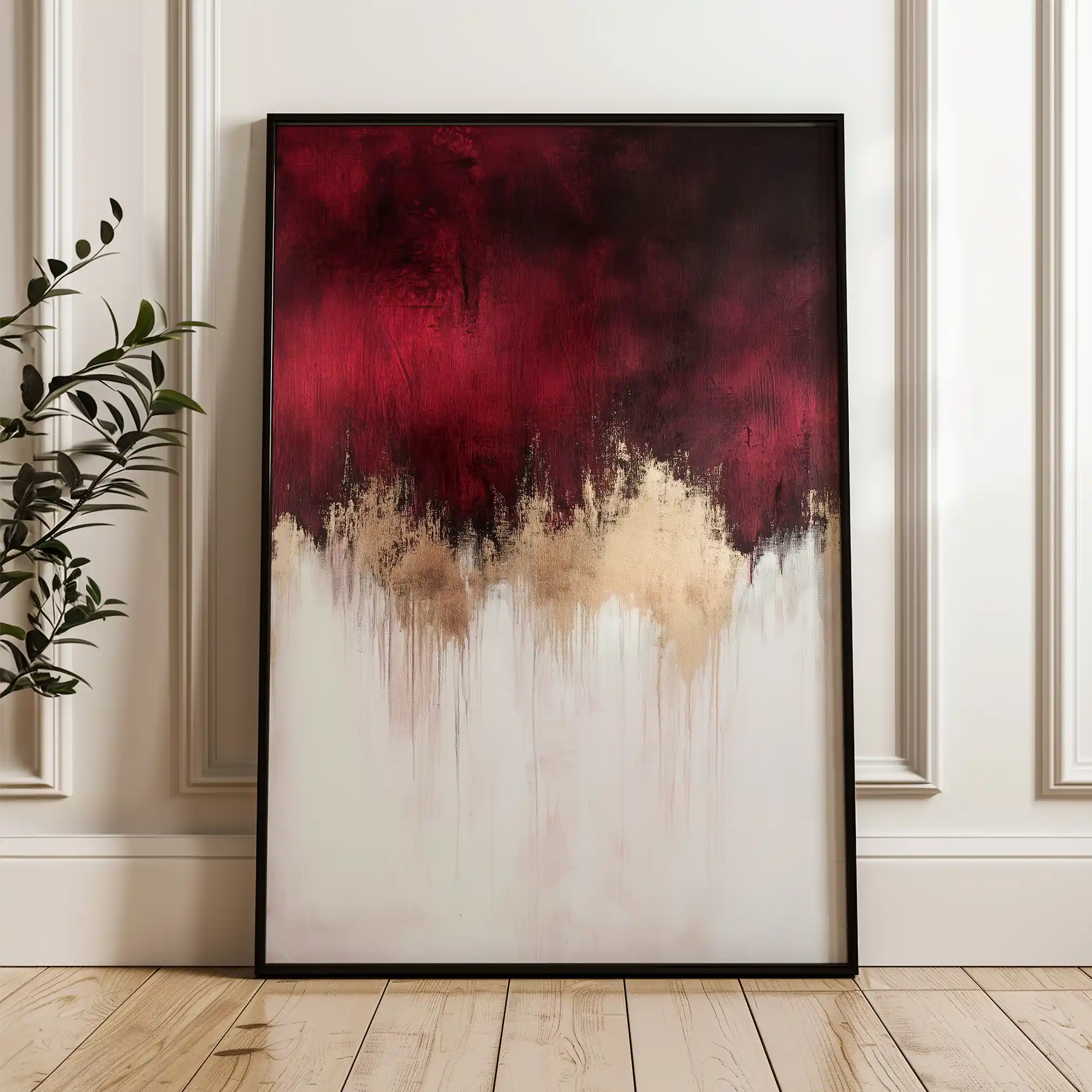 Abstract 660 Canvas Art 60 x 40 cm / Stretched on hidden frame