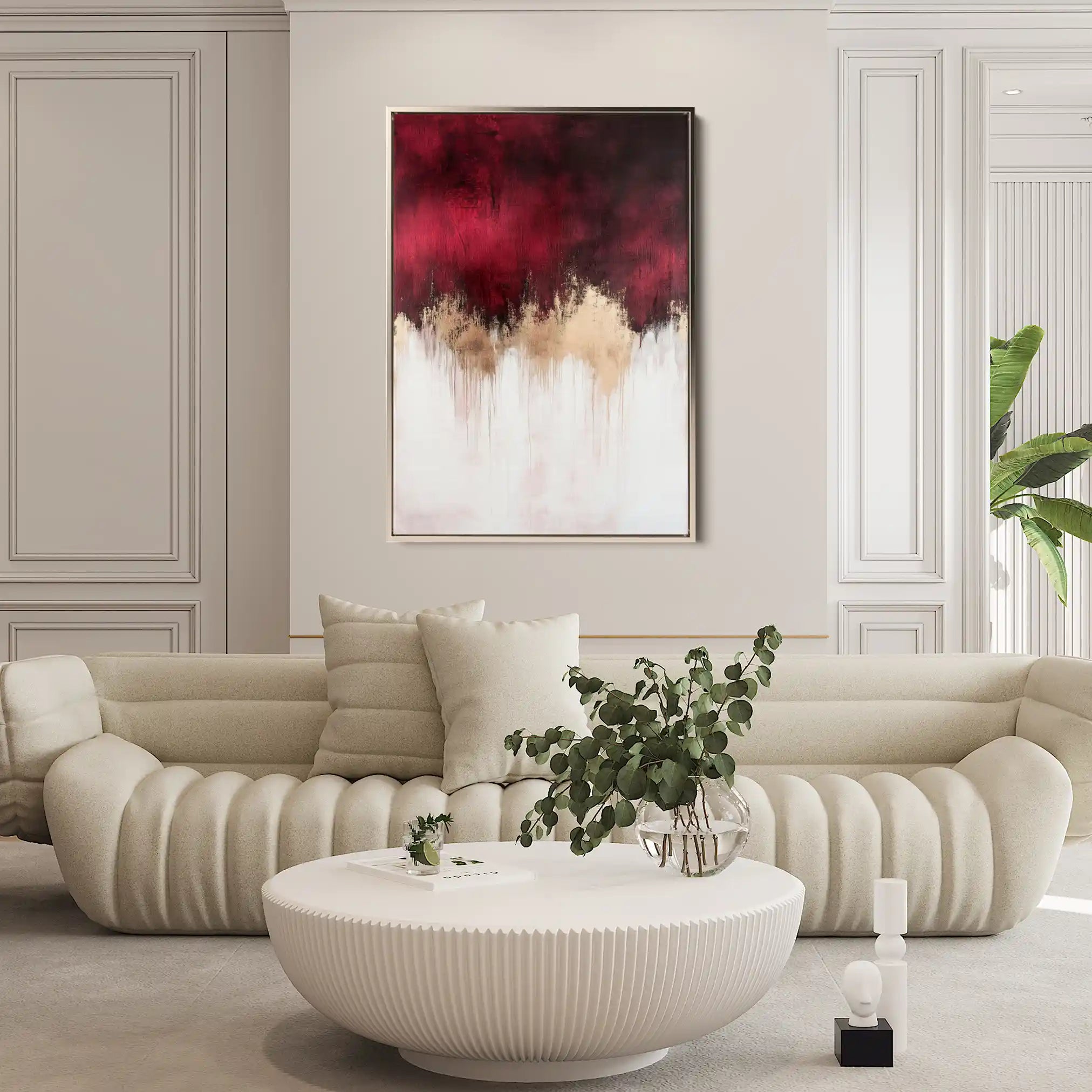 Abstract 660 Canvas Art 60 x 40 cm / Stretched on hidden frame