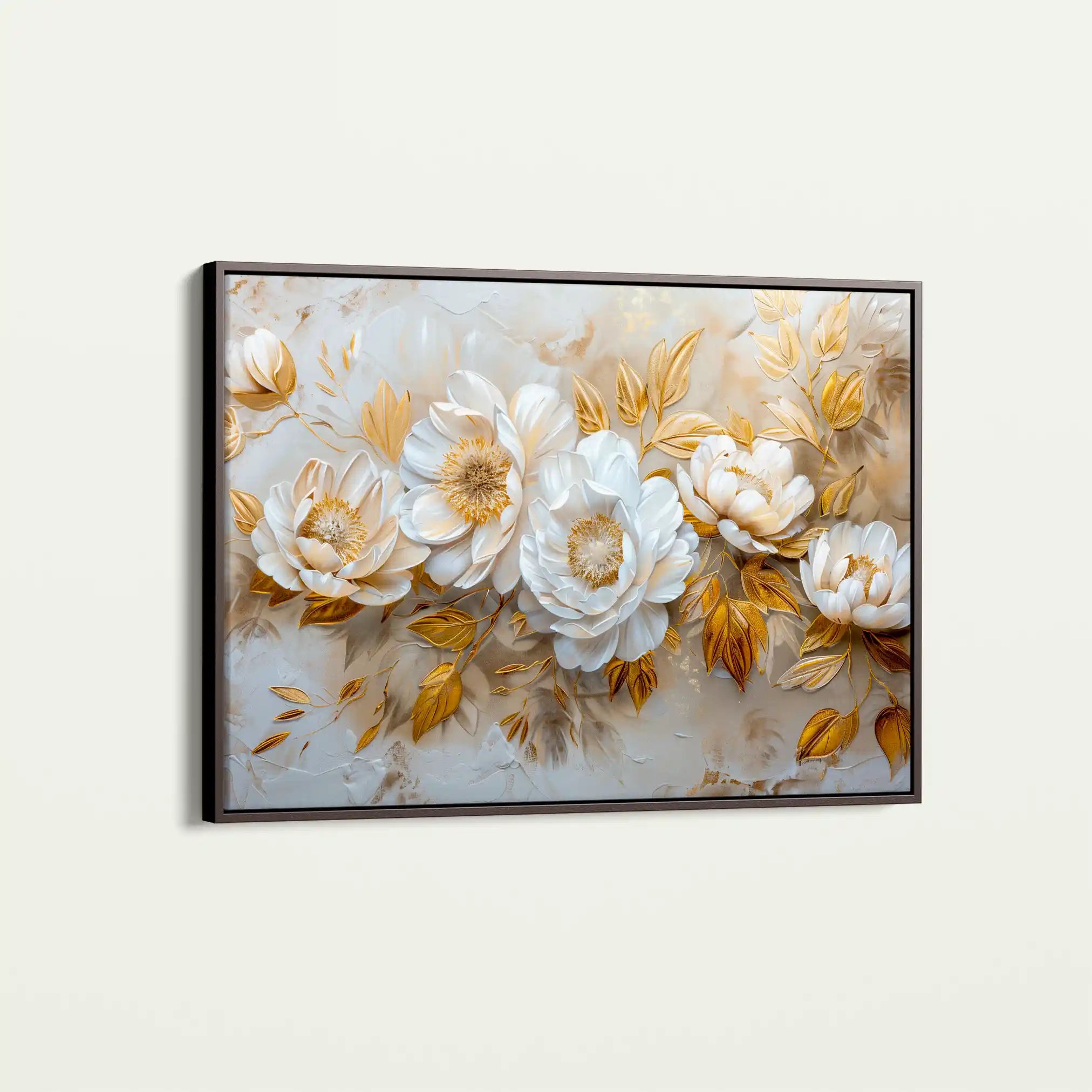 Floral Canvas Wall Art WAD660-F 90 x 60 cm / Stretched on hidden frame