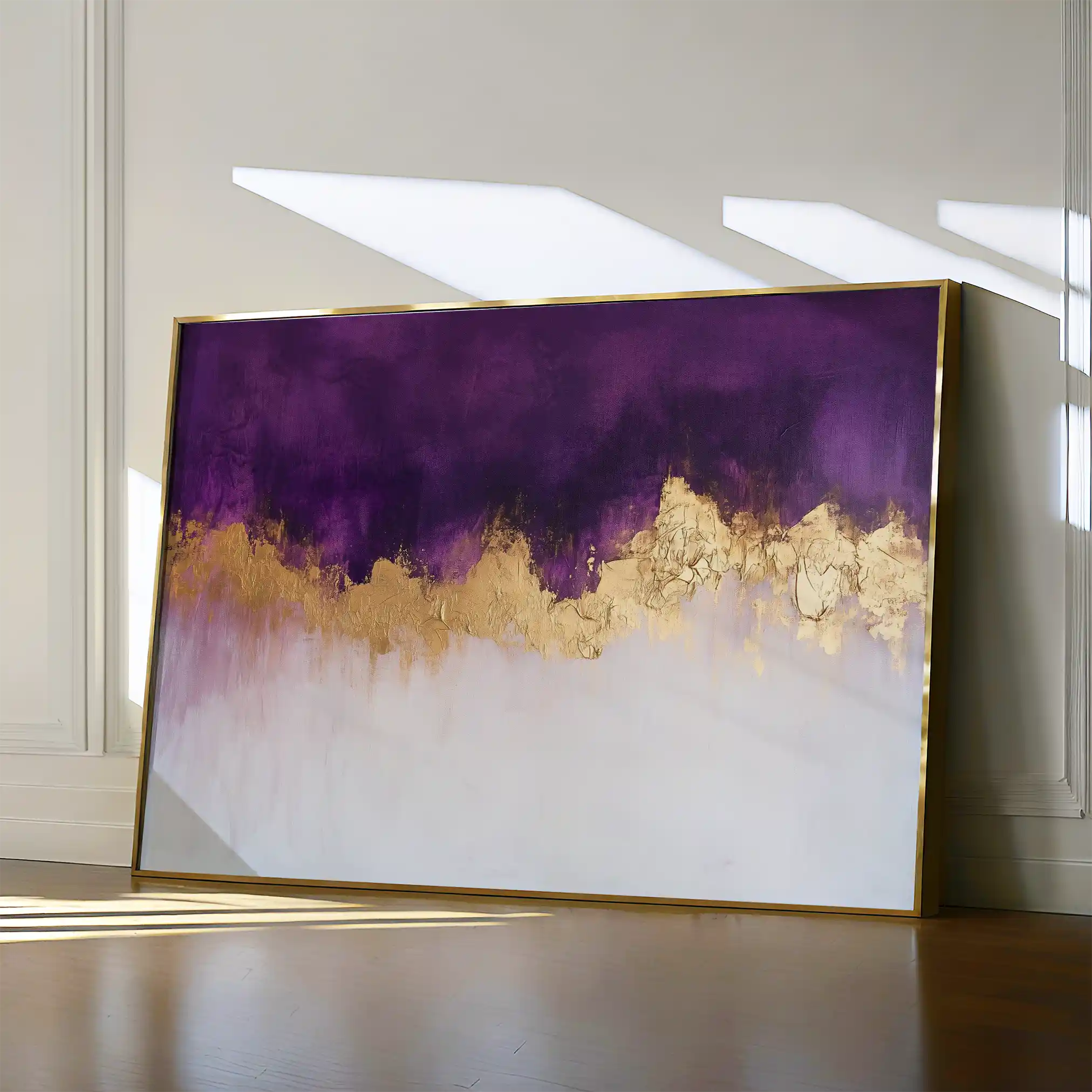 Abstract Canvas Wall Art WAD661-A 90 x 60 cm / Stretched on hidden frame