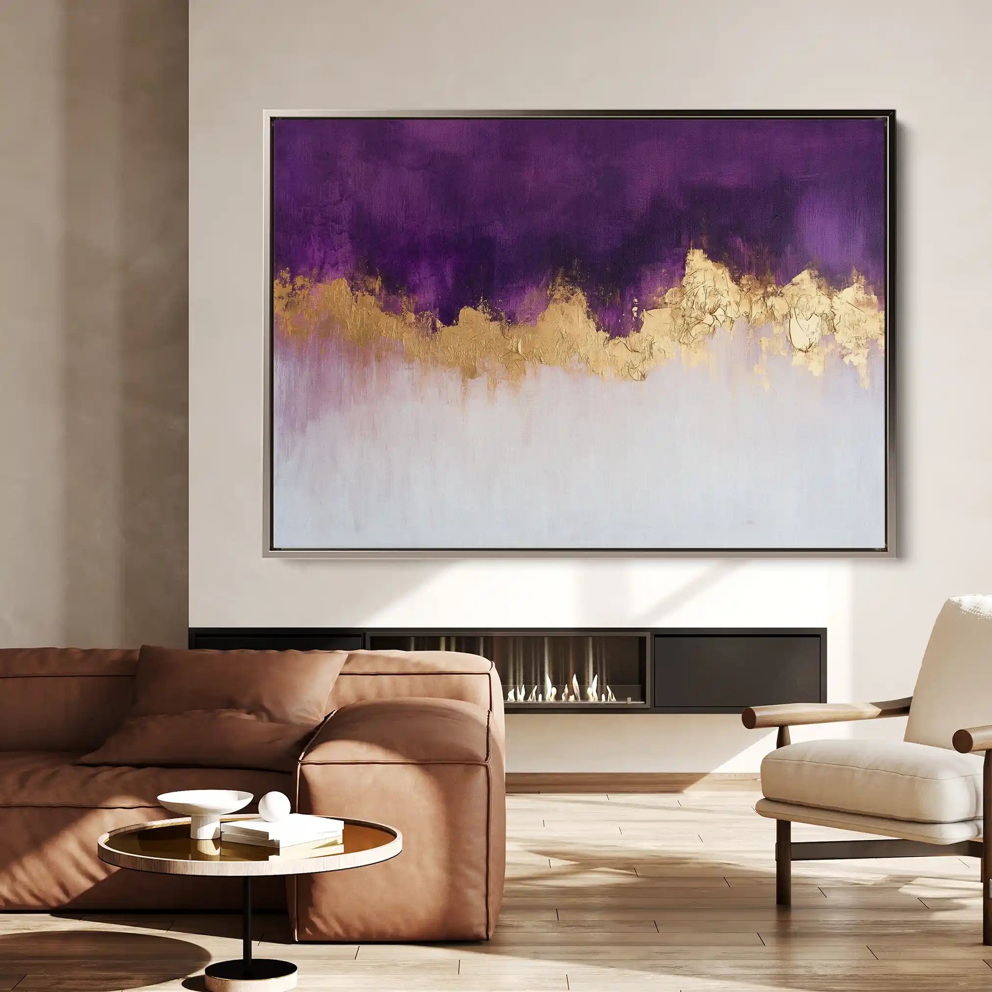 Abstract 661 Canvas Art 60 x 40 cm / Stretched on hidden frame