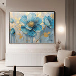 Floral Canvas Wall Art WAD661-F 90 x 60 cm / Stretched on hidden frame
