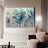 Floral Canvas Wall Art WAD661-F 90 x 60 cm / Stretched on hidden frame