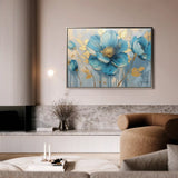 Floral Canvas Wall Art WAD661-F 90 x 60 cm / Stretched on hidden frame