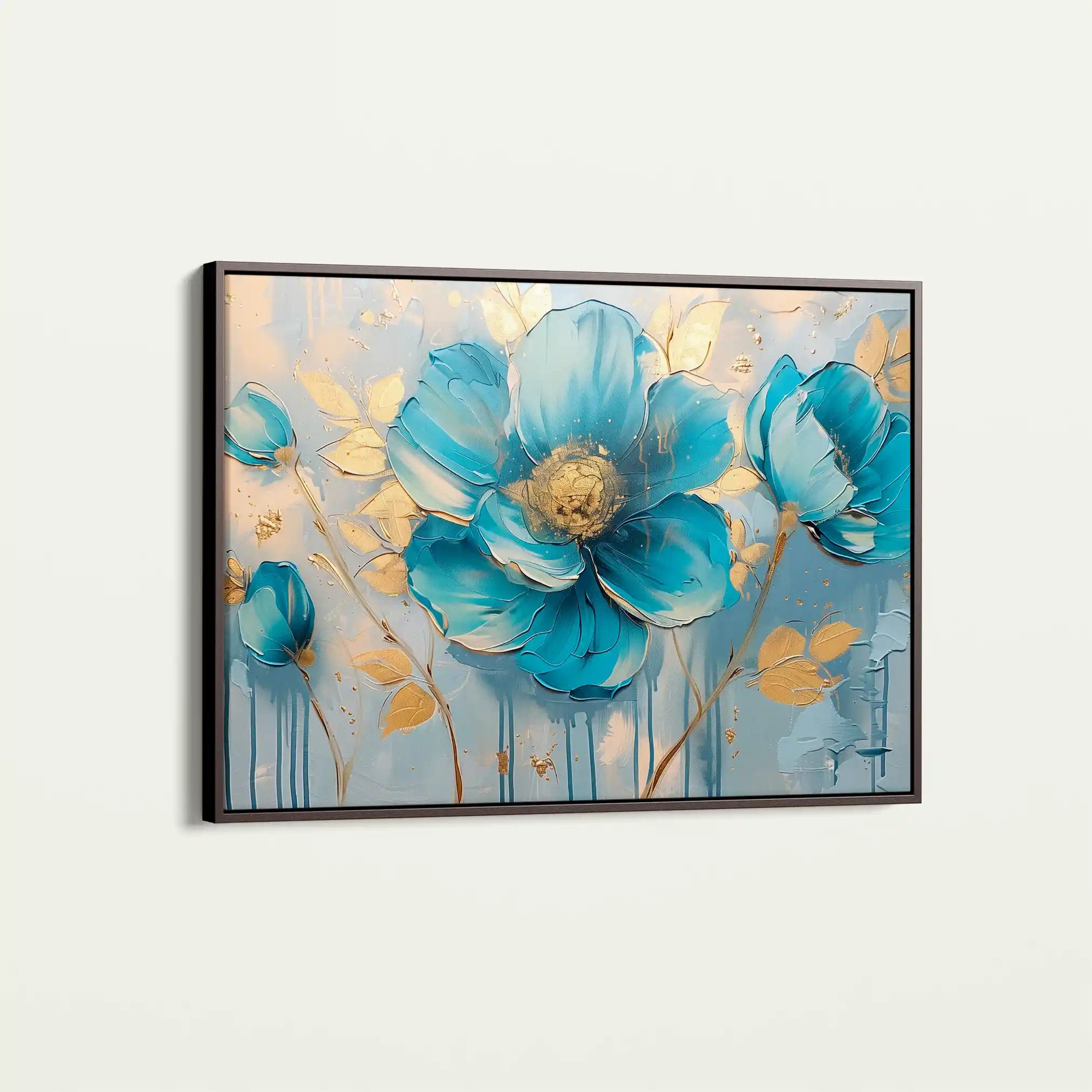 Floral Canvas Wall Art WAD661-F 90 x 60 cm / Stretched on hidden frame