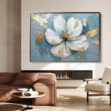 Floral Canvas Wall Art WAD664-F 90 x 60 cm / Stretched on hidden frame