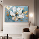 Floral Canvas Wall Art WAD664-F 90 x 60 cm / Stretched on hidden frame