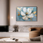 Floral Canvas Wall Art WAD664-F 90 x 60 cm / Stretched on hidden frame