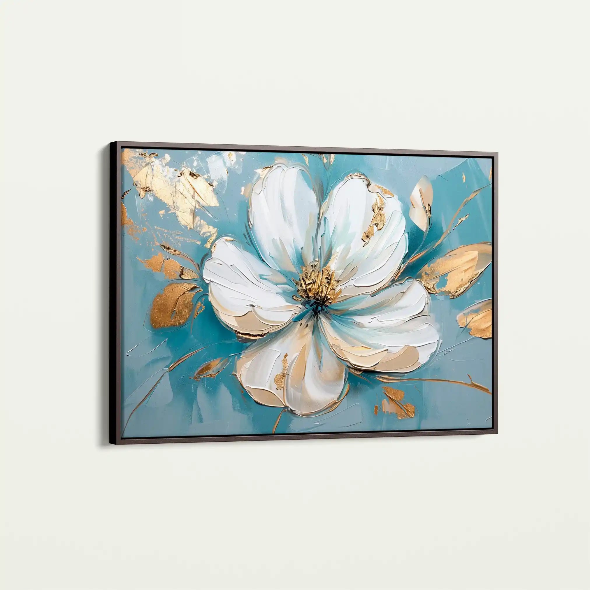 Floral Canvas Wall Art WAD664-F 90 x 60 cm / Stretched on hidden frame