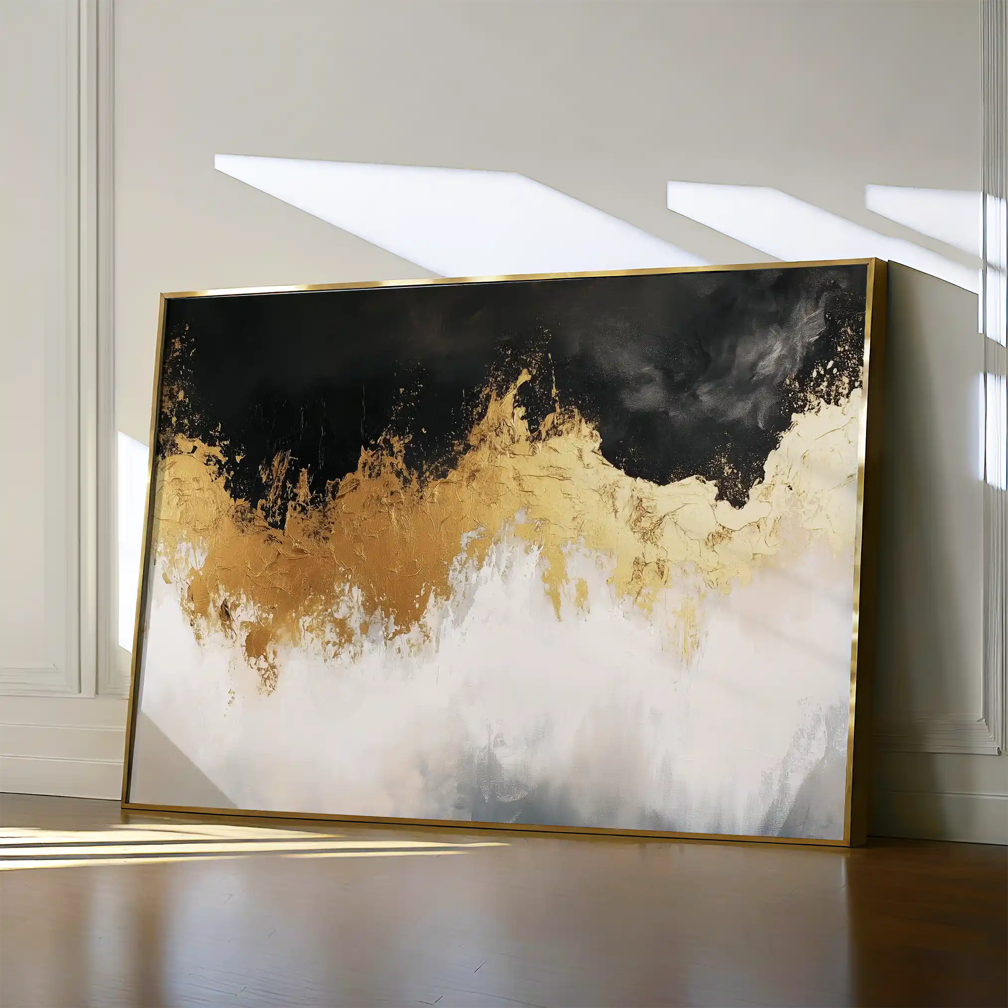 Abstract 665 Canvas Art 60 x 40 cm / Stretched on hidden frame