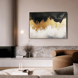 Abstract 665 Canvas Art 60 x 40 cm / Stretched on hidden frame