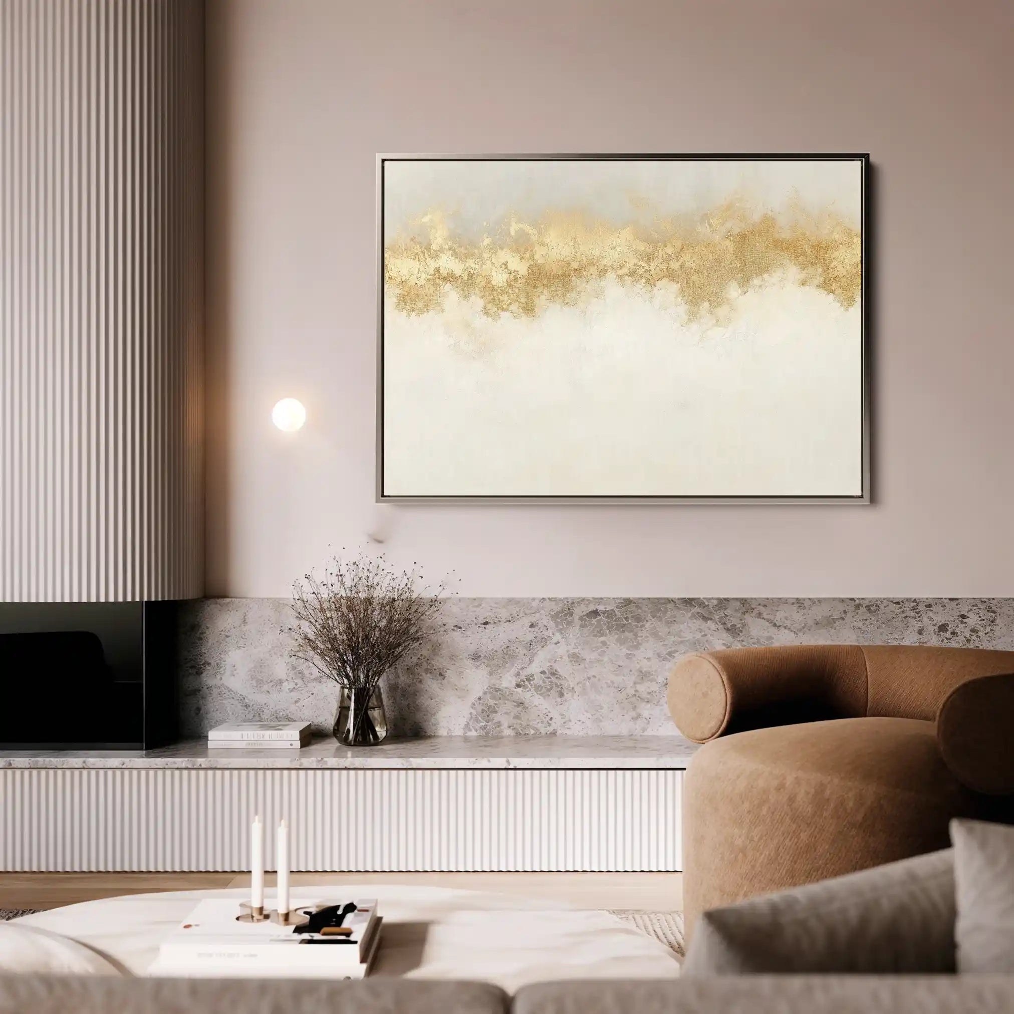 Abstract 666 Canvas Art 60 x 40 cm / Stretched on hidden frame