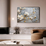 Floral Canvas Wall Art WAD667-F 90 x 60 cm / Stretched on hidden frame