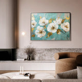 Floral Canvas Wall Art WAD673-F 90 x 60 cm / Stretched on hidden frame