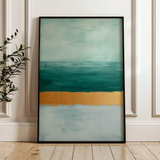 Abstract 674 Canvas Art 60 x 40 cm / Stretched on hidden frame