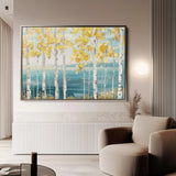 Floral Canvas Wall Art WAD674-F 90 x 60 cm / Stretched on hidden frame