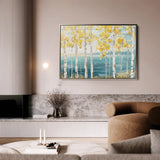 Floral Canvas Wall Art WAD674-F 90 x 60 cm / Stretched on hidden frame